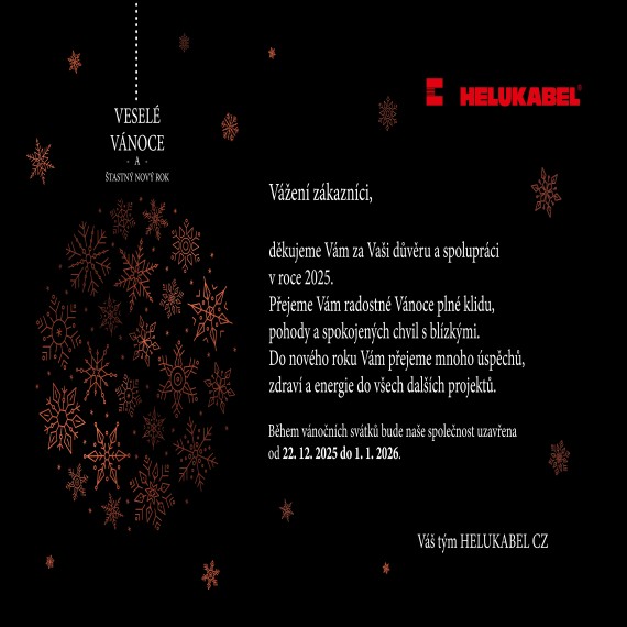 VESELÉ VÁNOCE A ŠŤASTNÝ NOVÝ ROK